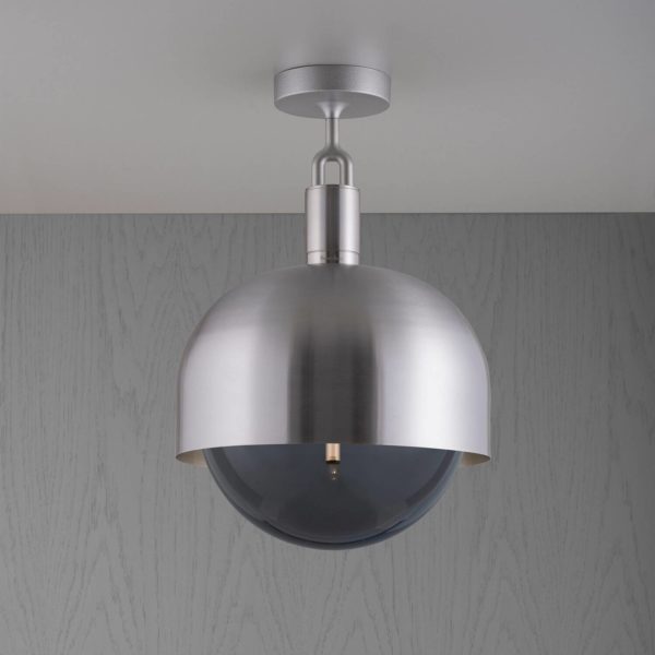 Buster + Punch Forked plafond acier/fumée Ø 34cm Buster + Punch