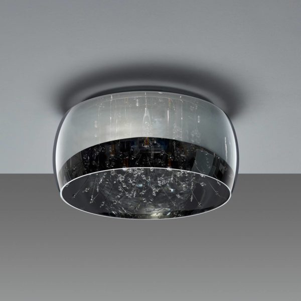 Trio Lighting Plafonnier Crystel en verre