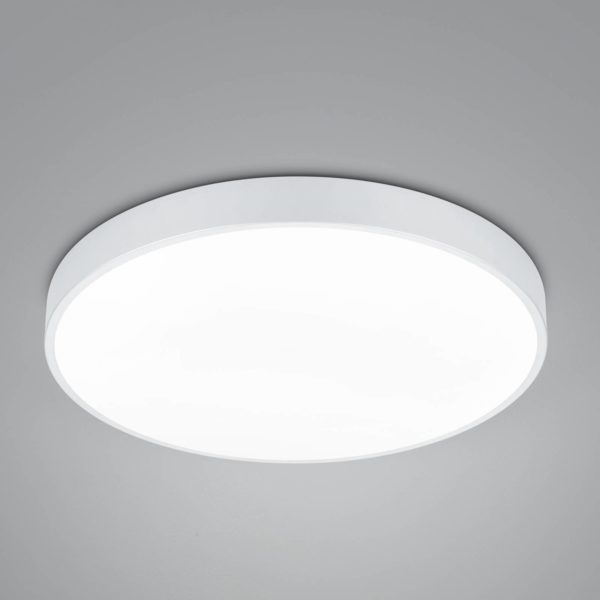 Trio Lighting Plafonnier LED Waco, CCT, Ø 49,5 cm, blanc mat Trio Lighting