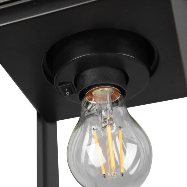 Trio Lighting Borne lumineuse Lunga avec détecteur crépusculaire Trio Lighting