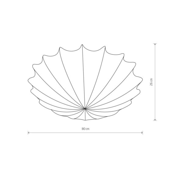 Euluna Plafonnier Form en textile