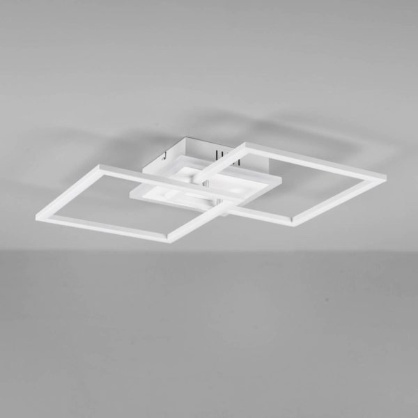 Reality Leuchten Plafonnier LED Venida carré