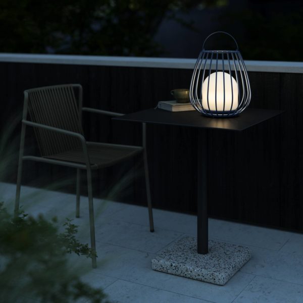Nordlux Lampe de table LED Jim To-Go, extérieur, bleu Nordlux