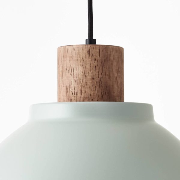 Brilliant Suspension Erena avec détail en bois