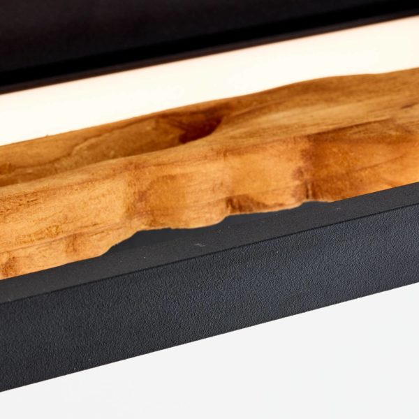 Brilliant Applique LED Chaumont en bois Brilliant