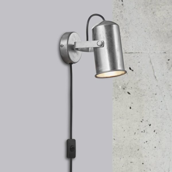 Nordlux Applique murale Porter au look industriel avec fiche Nordlux