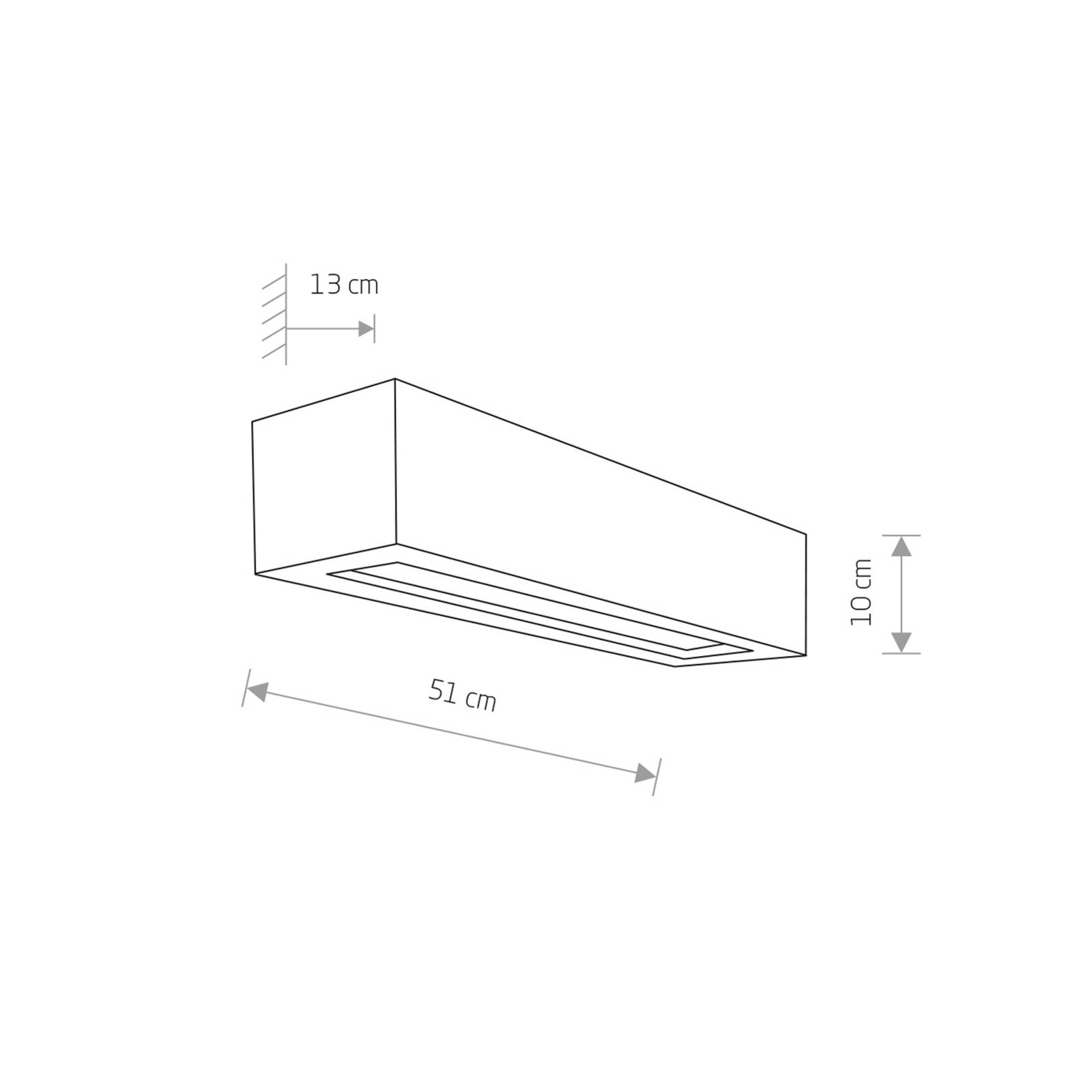 Euluna Applique Solid en béton