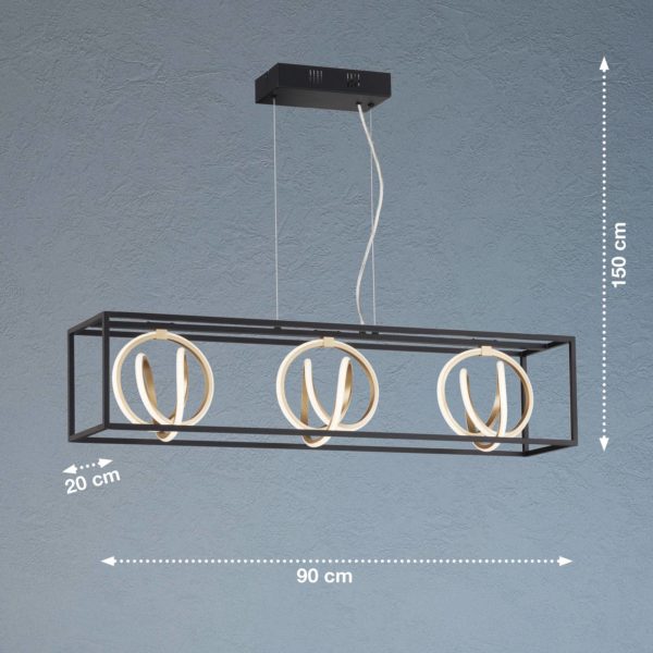 FISCHER & HONSEL Suspension LED Gisi CCT