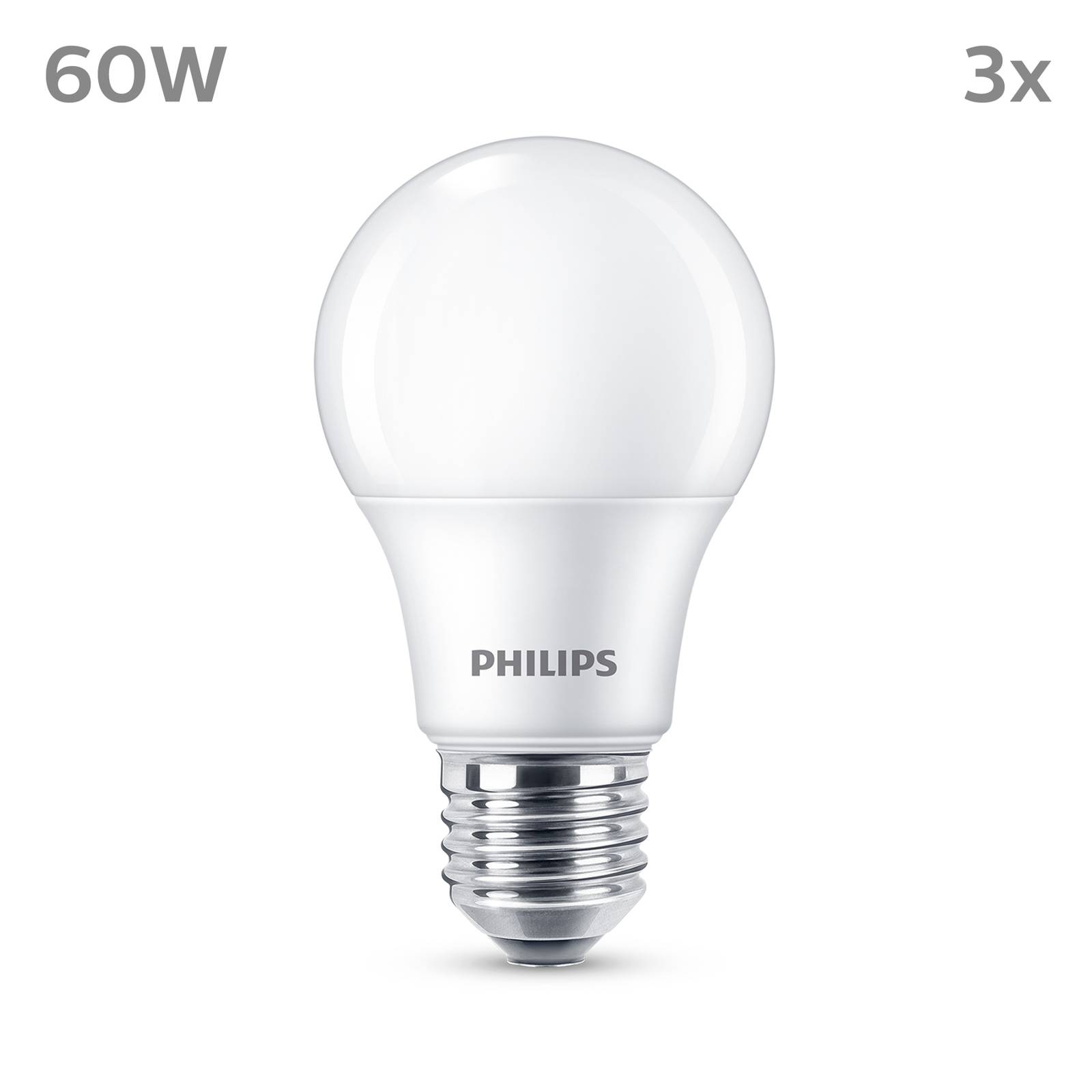 Philips ampoule LED E27 8W 806lm 2 700K mate x3 Philips