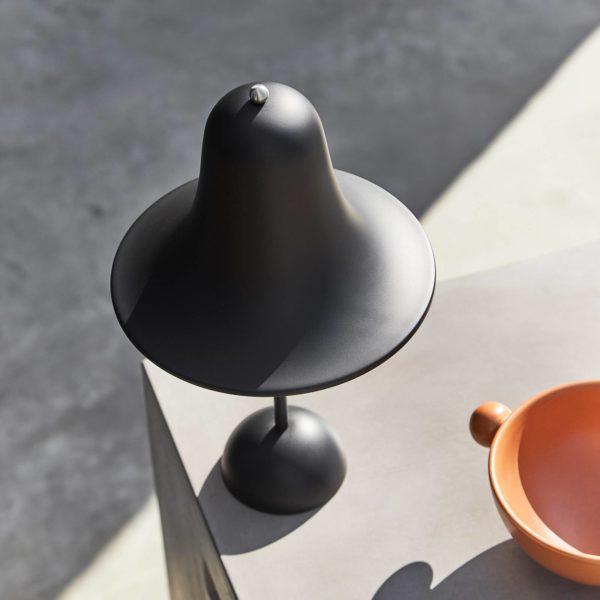 VERPAN Pantop portable lampe LED, noir mat Verpan