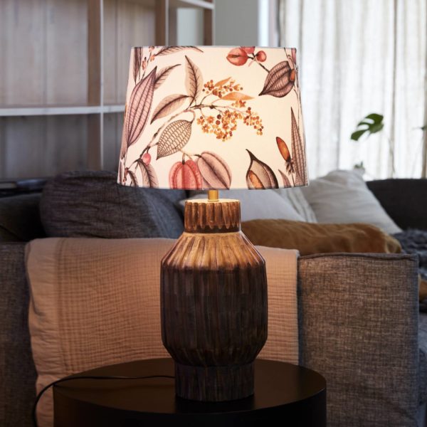 PR Home Turi lampe Ø 35 cm brun/rose poudré PR Home