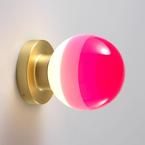 MARSET Dipping Light A2 applique LED rose/laiton Marset