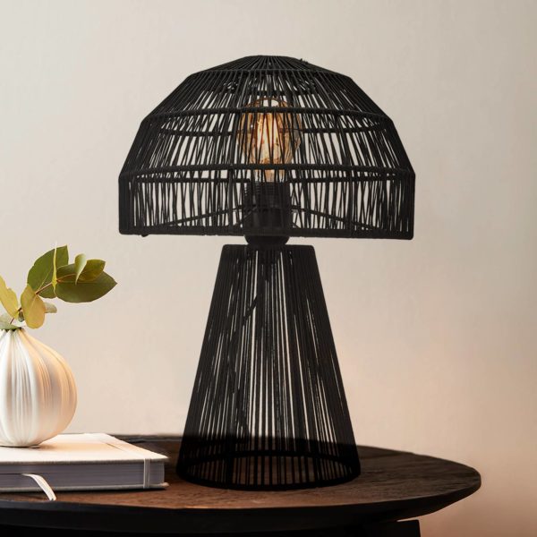 PR Home Porcini lampe hauteur 37 cm noir PR Home