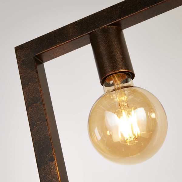 Searchlight Suspension Rustic à 5 lampes