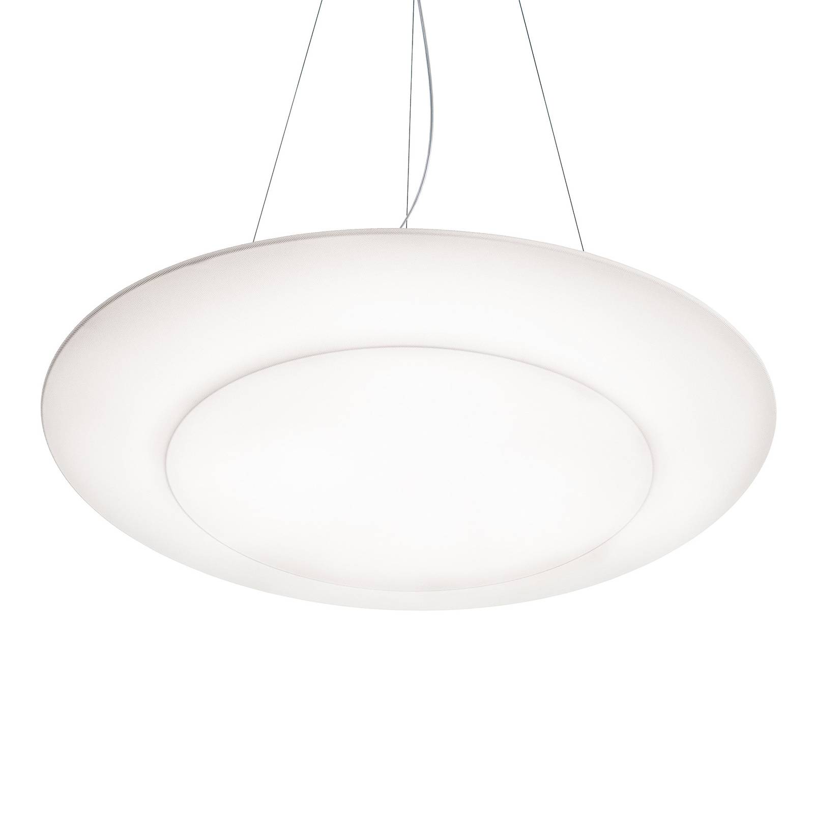 Modo Luce Ring Tonda Suspension TRIAC blanc Ø65cm Modo Luce