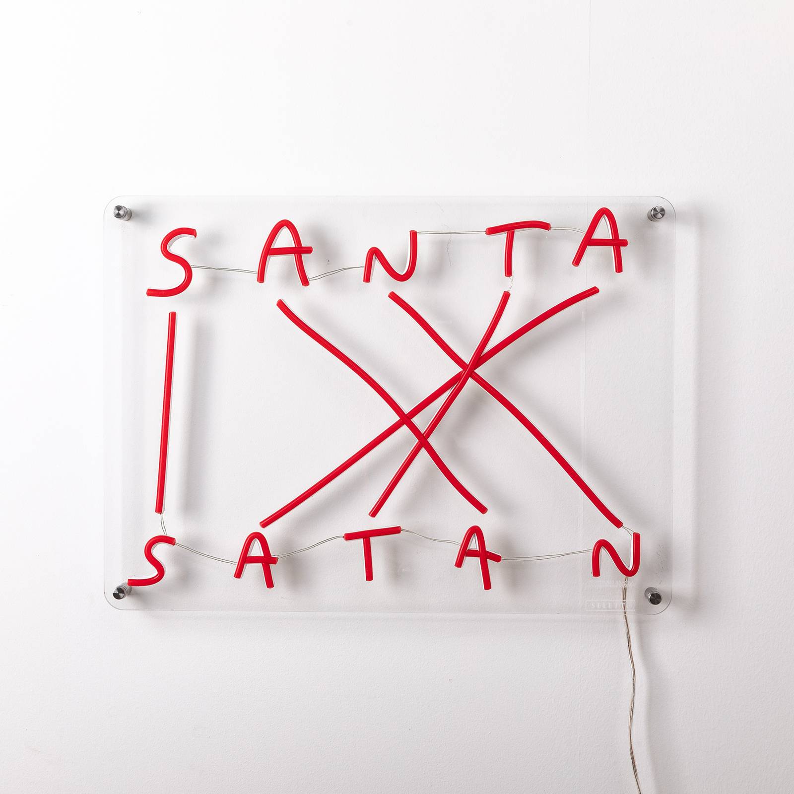 SELETTI Applique déco LED Santa-Satan