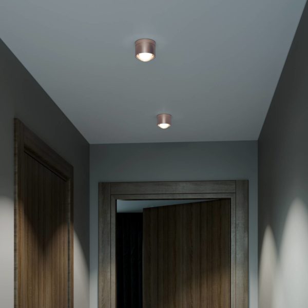 Top Light Puk! 80 One spot LED lentille mate, cuivré Top Light