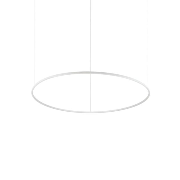 Ideallux Ideal Lux Suspension LED Oracle Slim blanc 4.000 K Ø 150 cm Ideallux