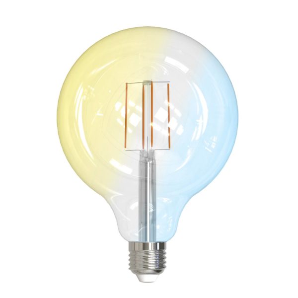 LUUMR Smart ampoule LED claire E27 G125 7W Tuya WLAN CCT LUUMR