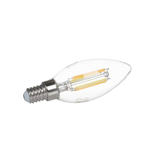 LUUMR Smart ampoule bougie LED claire E14 4