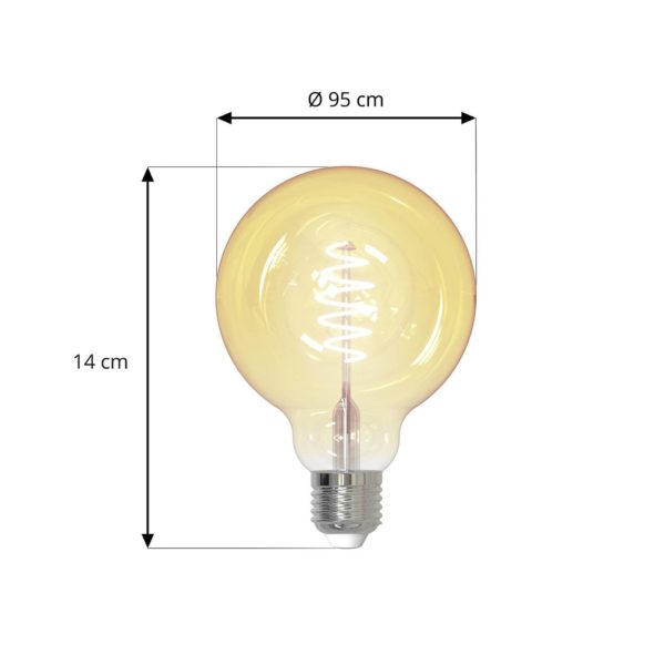 LUUMR Smart LED E27 G95 4