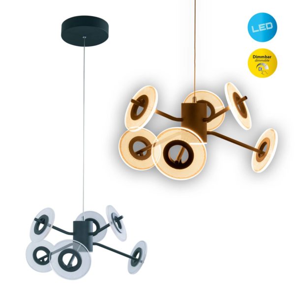 Näve Suspension LED Discus noire