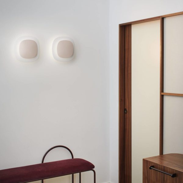 Luceplan Luthien applique LED 2 700 K sable Luceplan