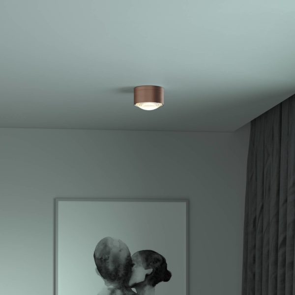 Top Light Puk! 120 One spot LED lentille mate, cuivré Top Light