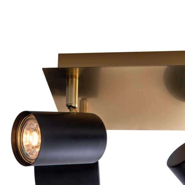 Näve Spot pour plafond Frida à 4 lampes