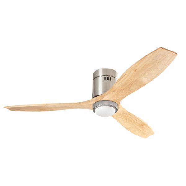 LEDs-C4 Stem ventilateur plafond LED DC bois clair LEDS-C4