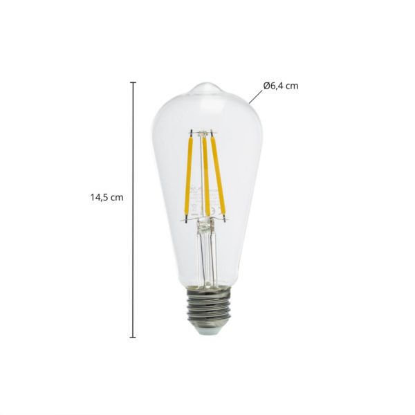 Arcchio LED rustique claire E27 3,8 W 2 700K 806lm Arcchio