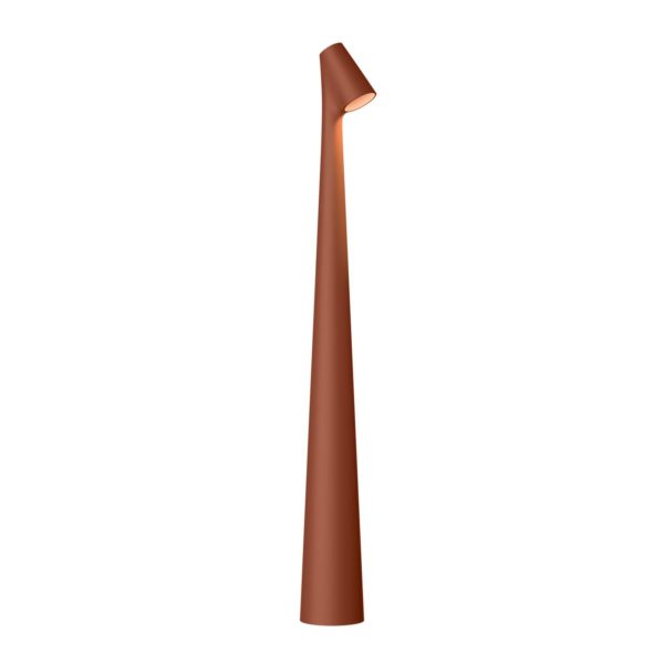 Vibia Africa LED lampe de table hauteur 45cm terracotta Vibia