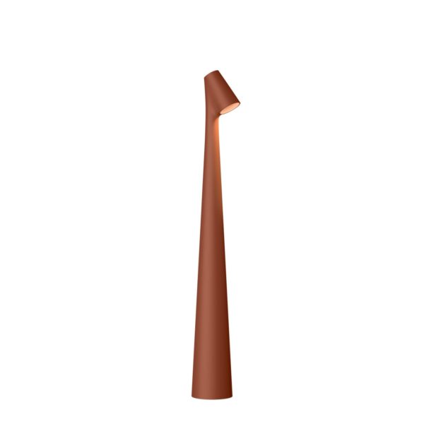 Vibia Africa LED lampe de table hauteur 40cm terracotta Vibia