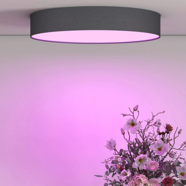 Plafonnier LED Calex Smart Fabric, 40 cm Calex