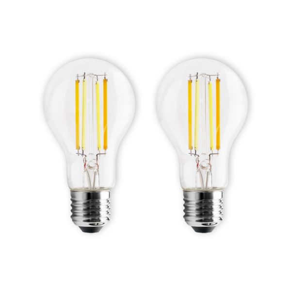 PRIOS Ampoule LED E27 7 W filament dimmable CCT Tuya x2 PRIOS