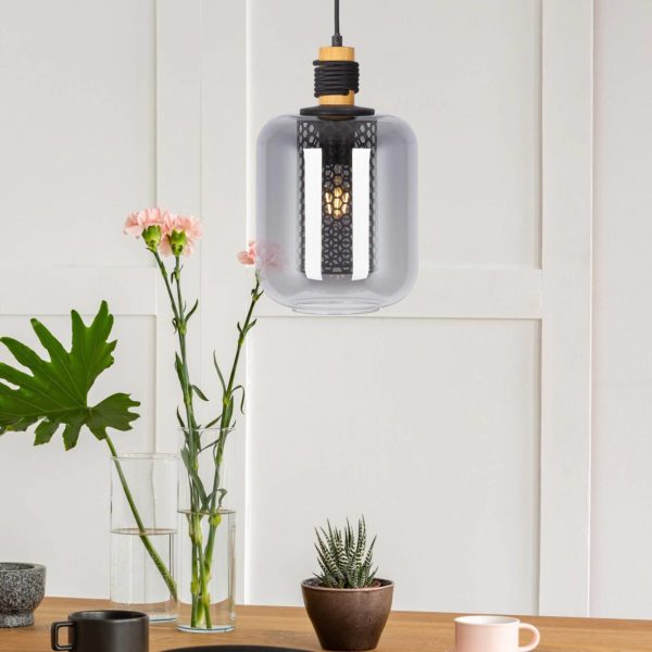 NOWA GmbH Suspension Ando abat-jour en verre, 1 lampe NOWA GmbH