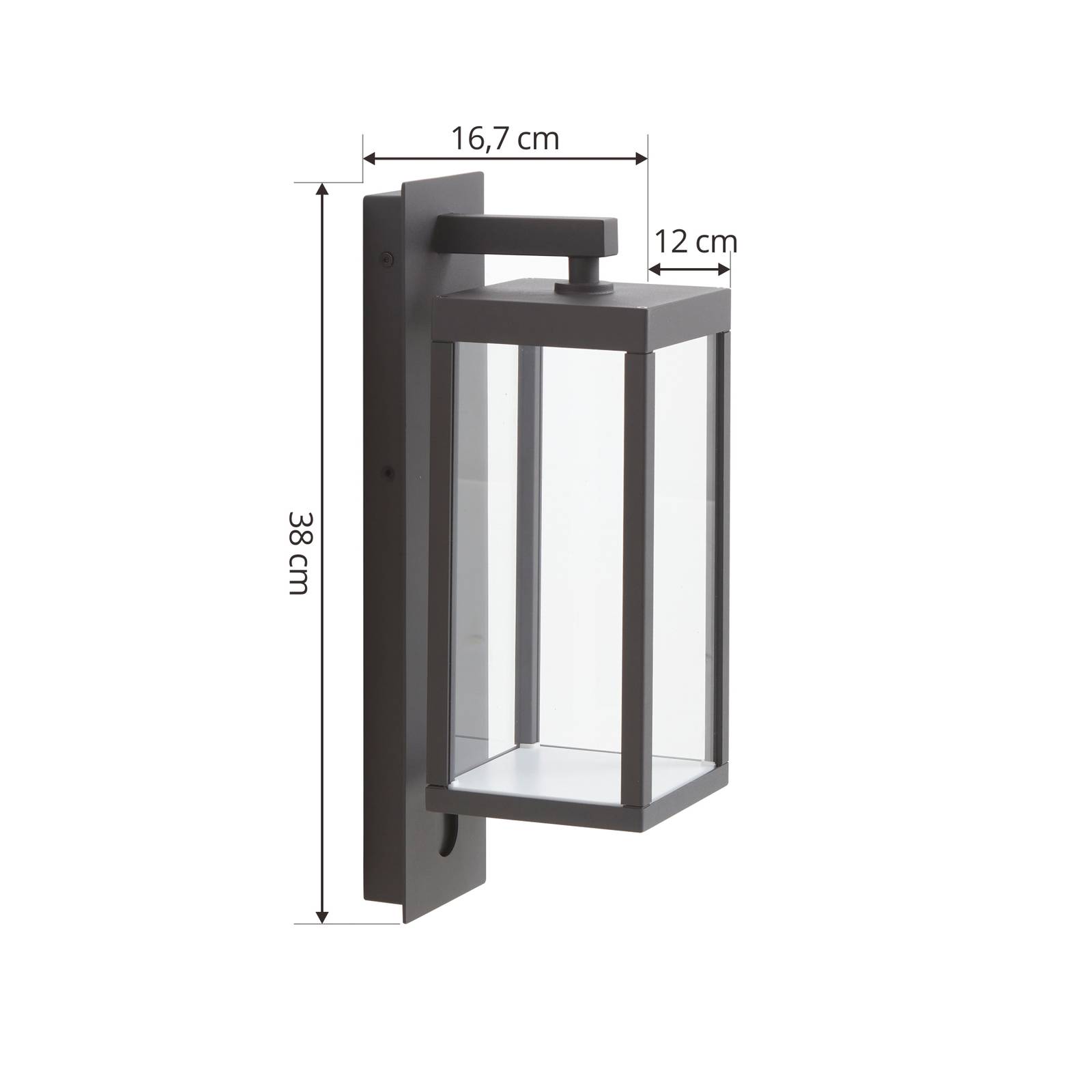 Lucande Smart applique d'extérieur LED Ferdinand