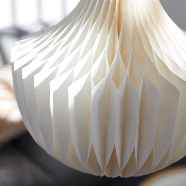 PR Home Suspension Vicky avec abat-jour en papier, blanc PR Home