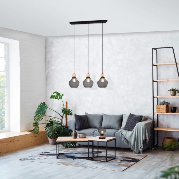 Reality Leuchten Suspension linéaire Valeria