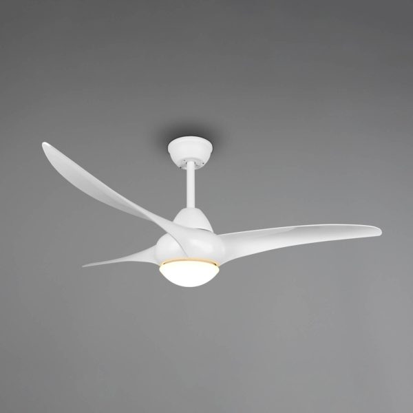 Reality Leuchten Ventilateur LED Alesund avec télécommande