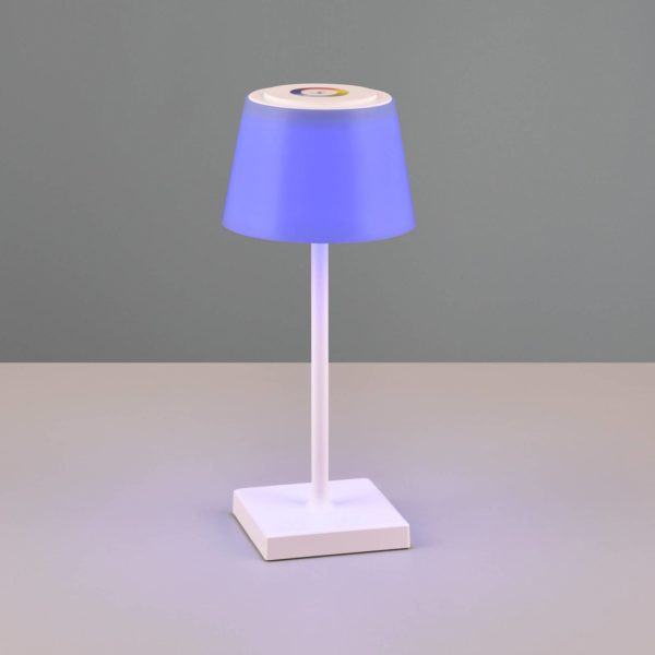 Reality Leuchten Lampe à poser LED Sanchez RGBW/dim
