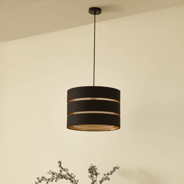 Lindby Tsomo suspension tissu Ø 40 cm LINDBY