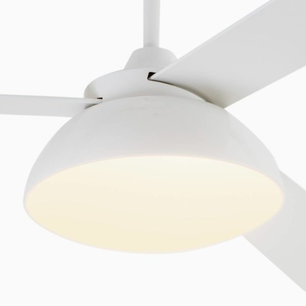 FARO BARCELONA Ventilateur de plafond Rodas à lampe LED