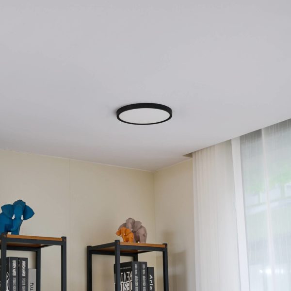 Lindby Pravin plafonnier LED Ø 23 cm 3 000 K LINDBY