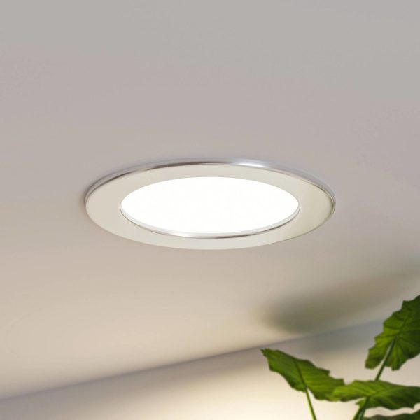 Prios Cadance lampe encastrée LED argent 17cm x10 PRIOS