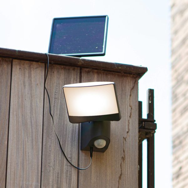 LUTEC Solar spot Sunshine panneau solaire capteur 18cm 11W Lutec