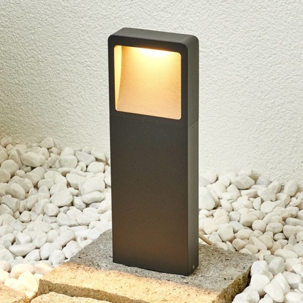 Lucande Luminaire pour socle LED Leya moderne