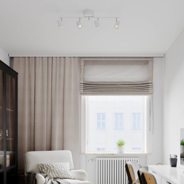 By Rydéns Correct spot pour plafond x4 blanc mat By Rydéns