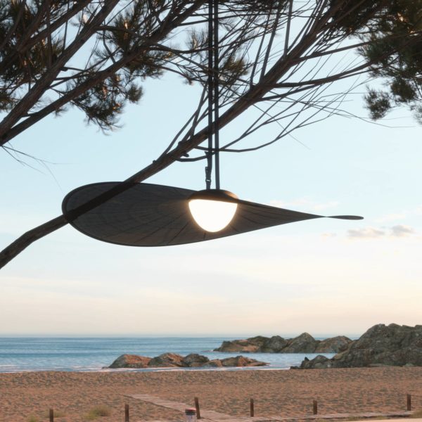 Easy Light Bloom Suspension Batterie IP65 Ø120cm noir Easy Light