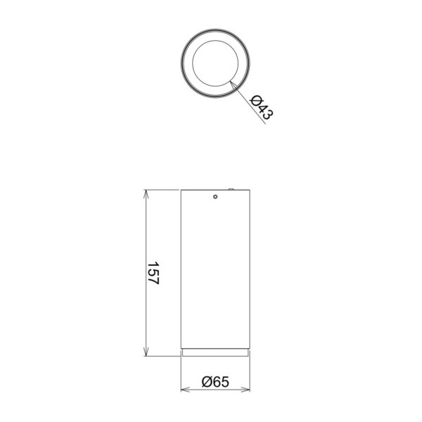 Deko-Light Downlight LED à monter Lucea 10 W blanc Deko-Light